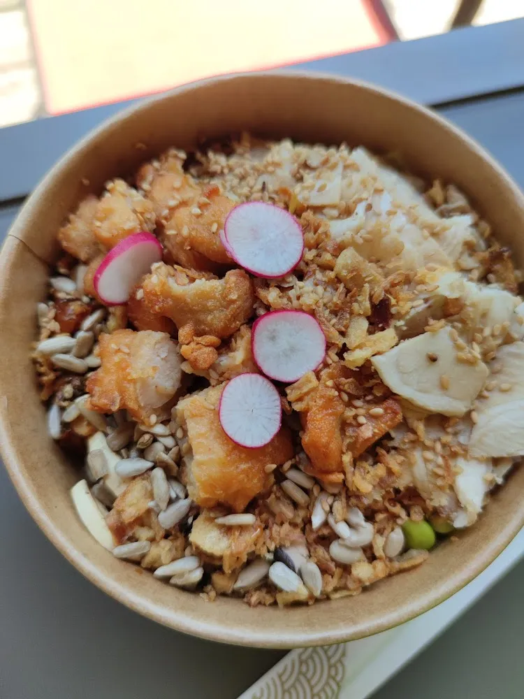 Poke Bowl Médium Crevettes Tempura